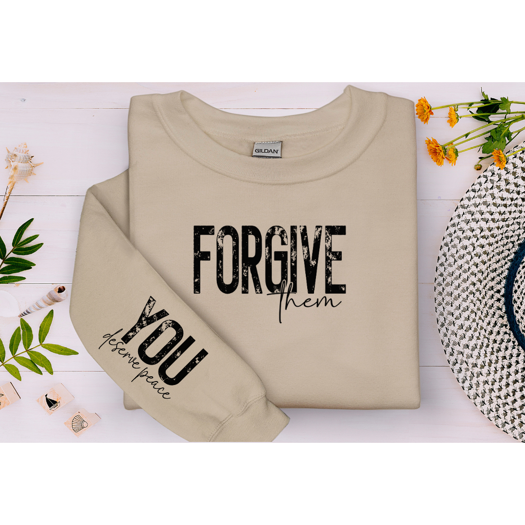 Forgive Them Crew Neck