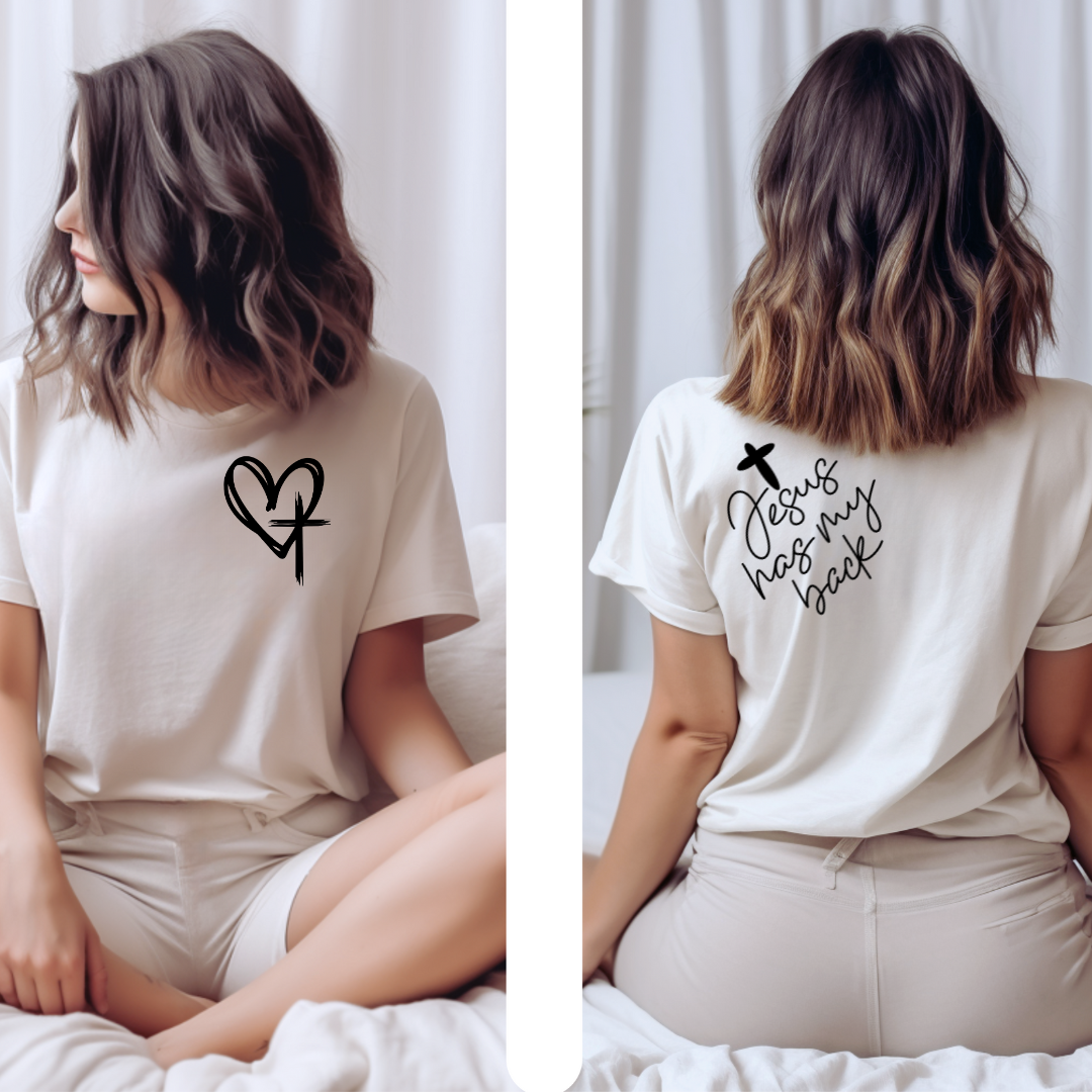 Jesus Has My Back T-Shirt