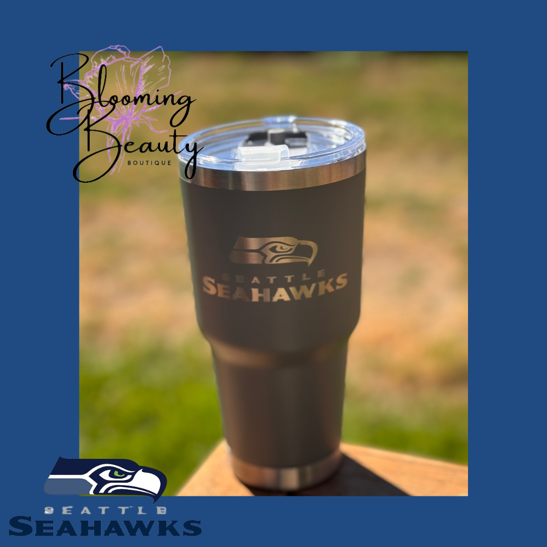 30oz Engraved Sports Team Insulated Tumbler