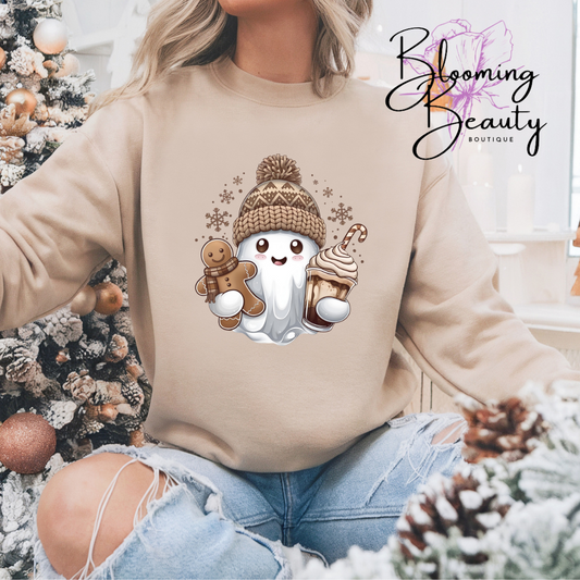 Winter Ghost Crew Sweatshirt