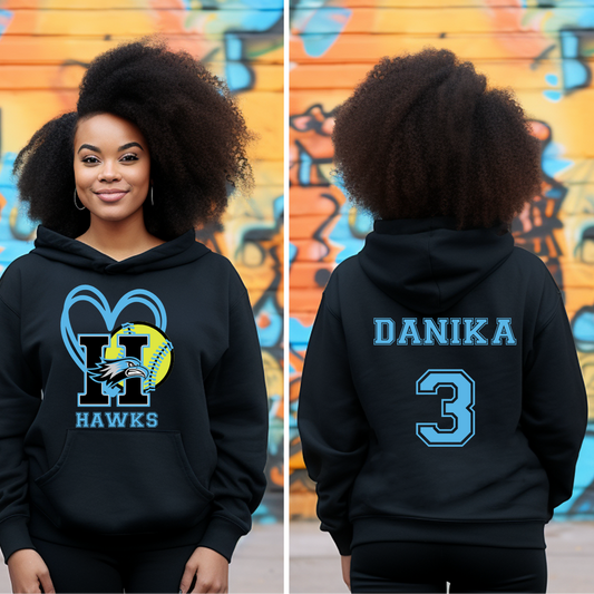 Custom Softball Hoodie