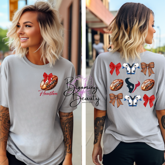 Texans And Bows T-Shirt