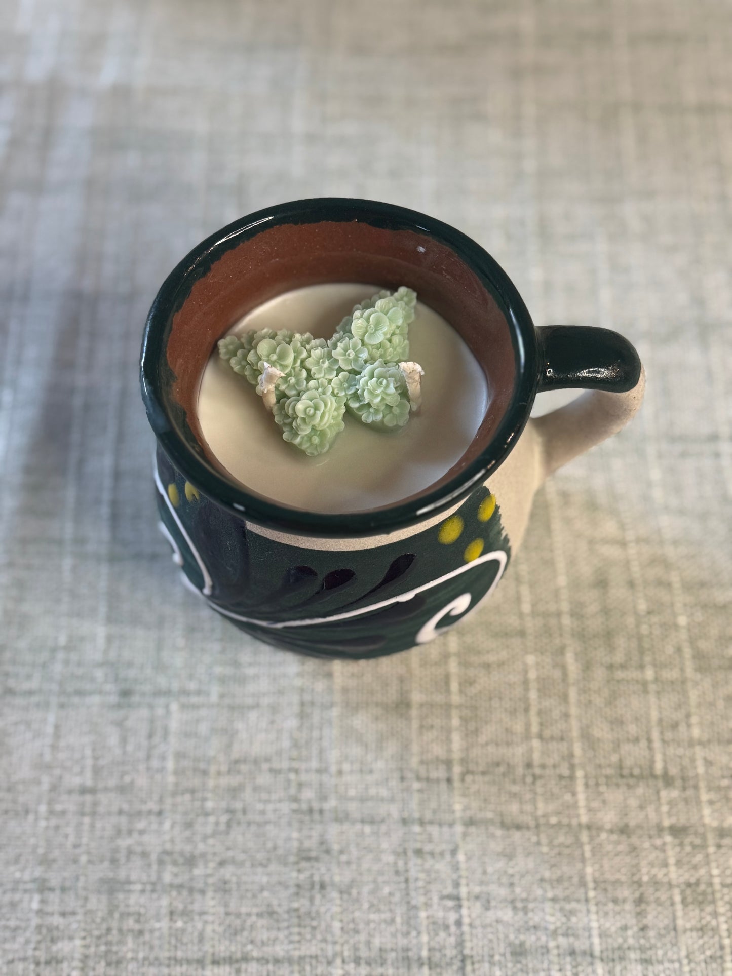Mexican Clay Mug indulgence Candle