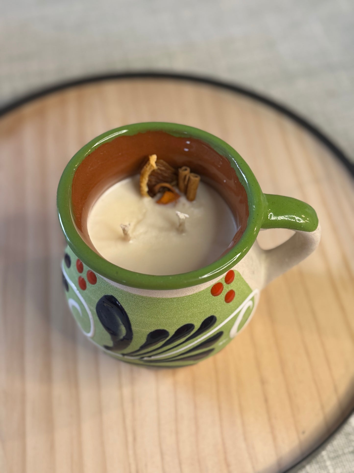 Mexican Clay Mug indulgence Candle