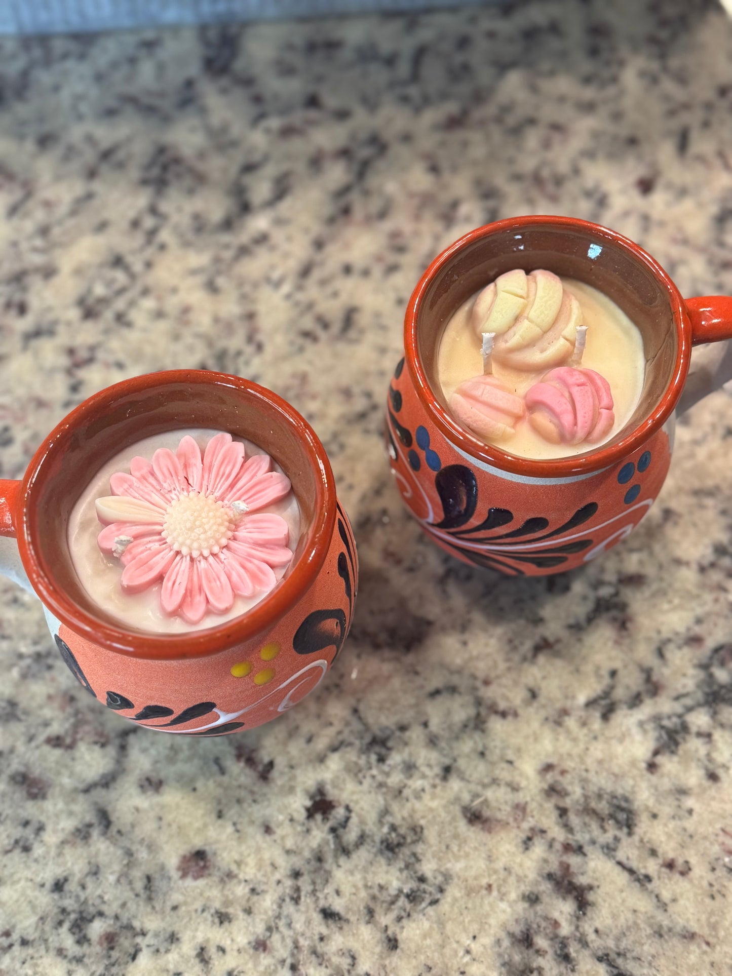 Mexican Clay Mug indulgence Candle