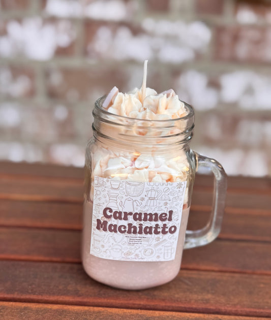 Caramel Machiatto Whipped Candle
