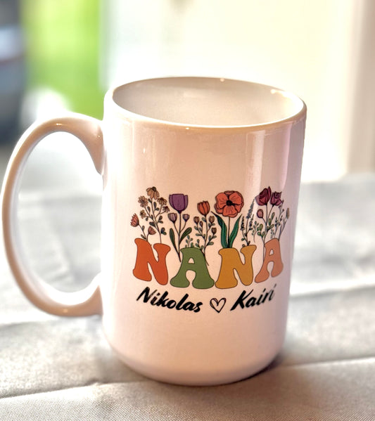 Custom Nana Coffee Mug