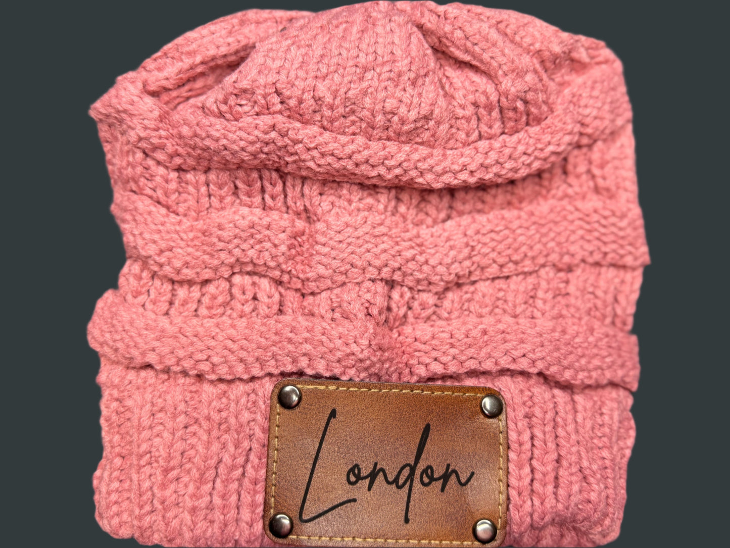 Custom Adult Knitted Beanie