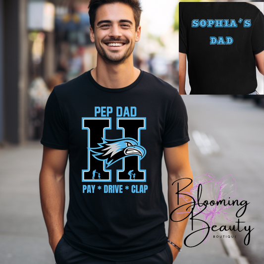 Pep Dad Custom T-Shirt