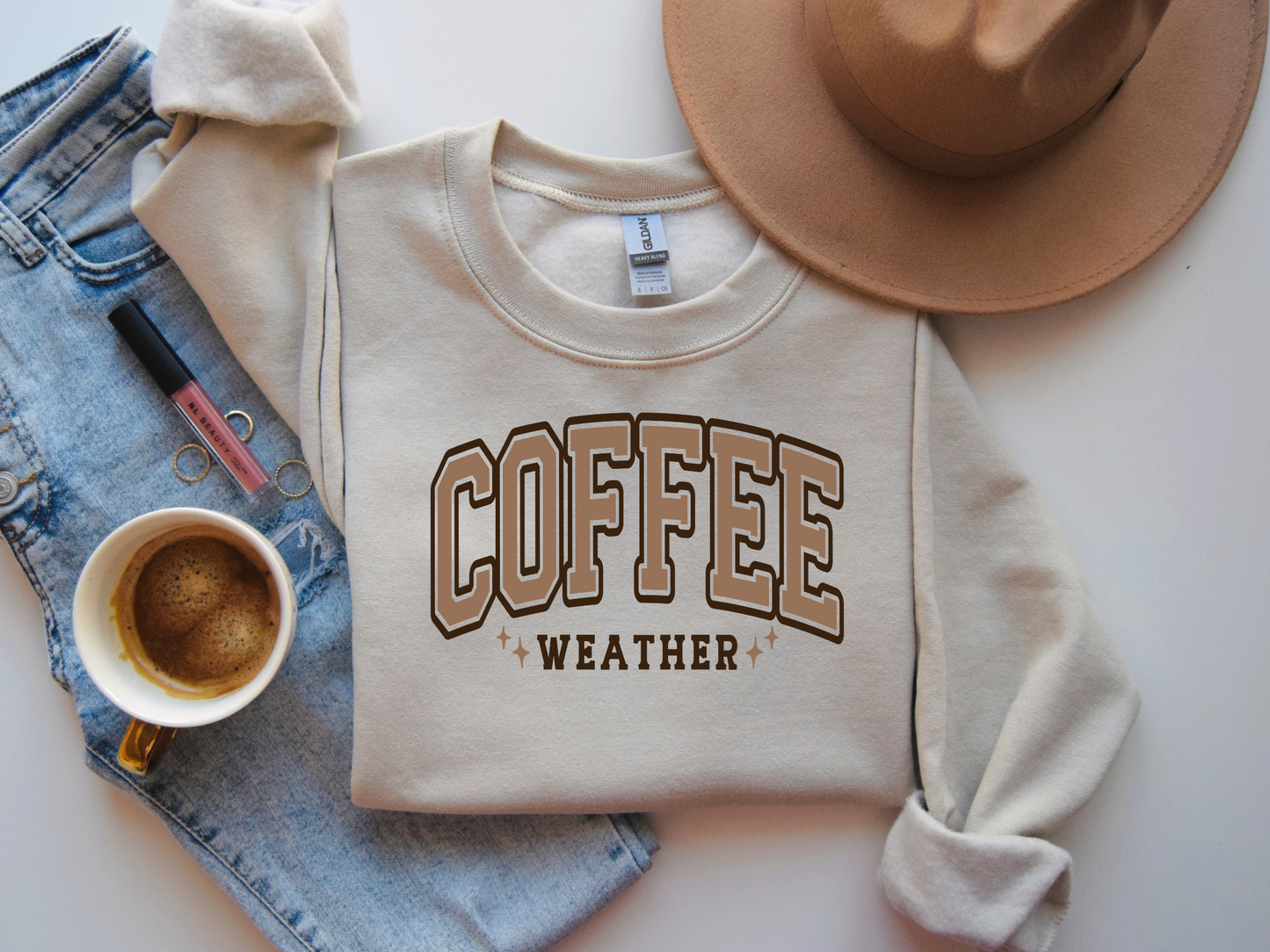 Coffee Weather Crew Sweat Shirt