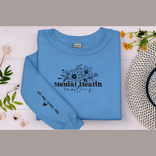 Mental Health Matters Crew Sweat Shirt